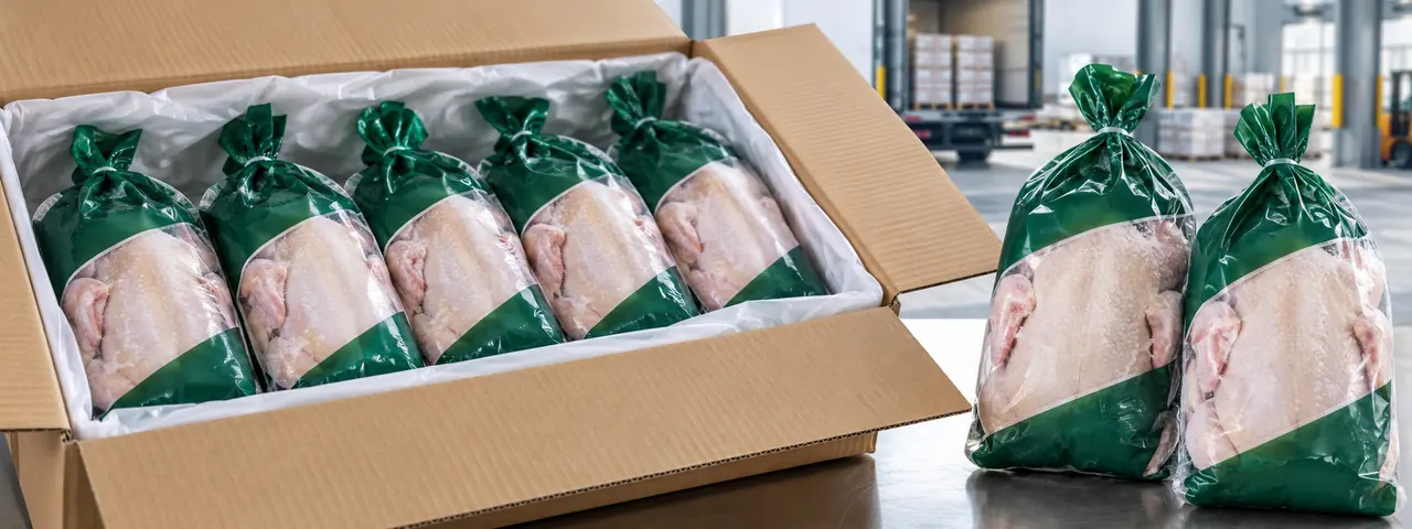 Frozen Eviscerated Chicken